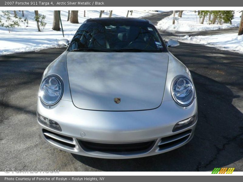 Arctic Silver Metallic / Black 2007 Porsche 911 Targa 4
