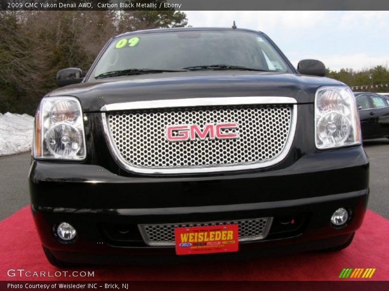 Carbon Black Metallic / Ebony 2009 GMC Yukon Denali AWD