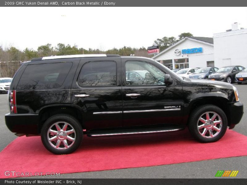 Carbon Black Metallic / Ebony 2009 GMC Yukon Denali AWD