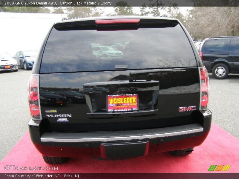 Carbon Black Metallic / Ebony 2009 GMC Yukon Denali AWD