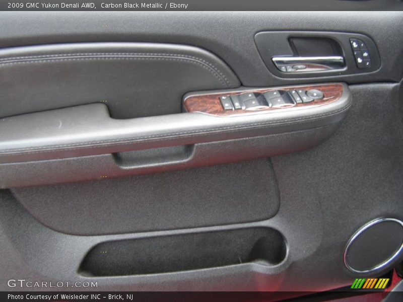 Carbon Black Metallic / Ebony 2009 GMC Yukon Denali AWD