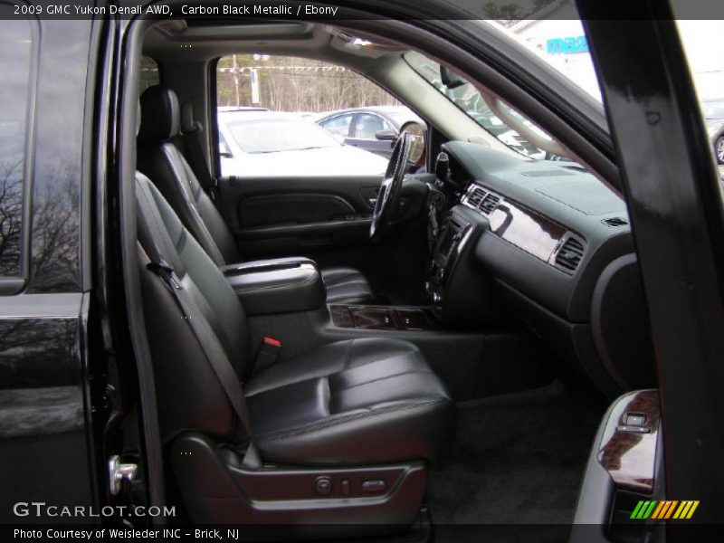 Carbon Black Metallic / Ebony 2009 GMC Yukon Denali AWD