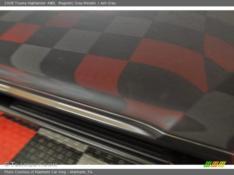 Magnetic Gray Metallic / Ash Gray 2008 Toyota Highlander 4WD