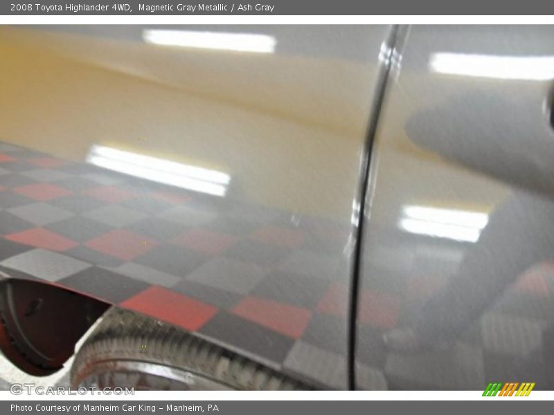 Magnetic Gray Metallic / Ash Gray 2008 Toyota Highlander 4WD