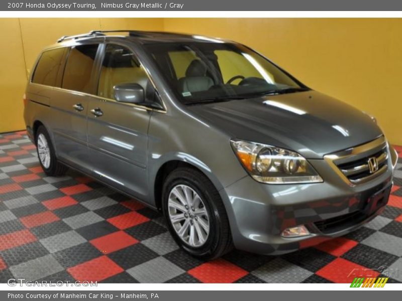 Nimbus Gray Metallic / Gray 2007 Honda Odyssey Touring