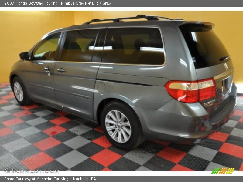 Nimbus Gray Metallic / Gray 2007 Honda Odyssey Touring