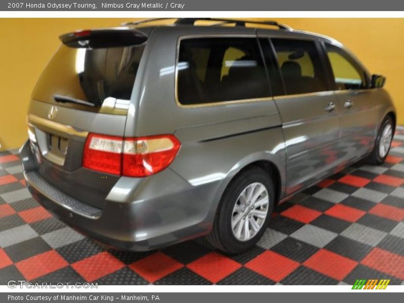 Nimbus Gray Metallic / Gray 2007 Honda Odyssey Touring
