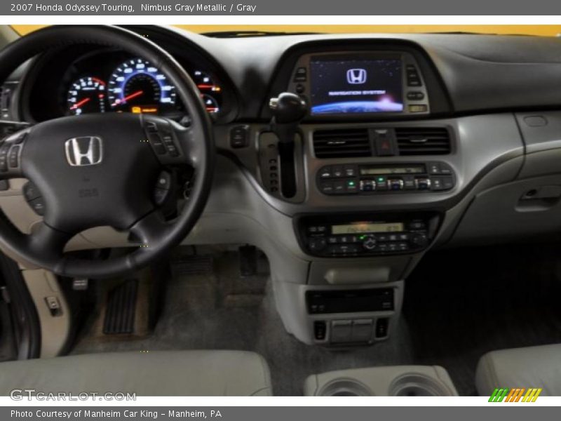 Nimbus Gray Metallic / Gray 2007 Honda Odyssey Touring
