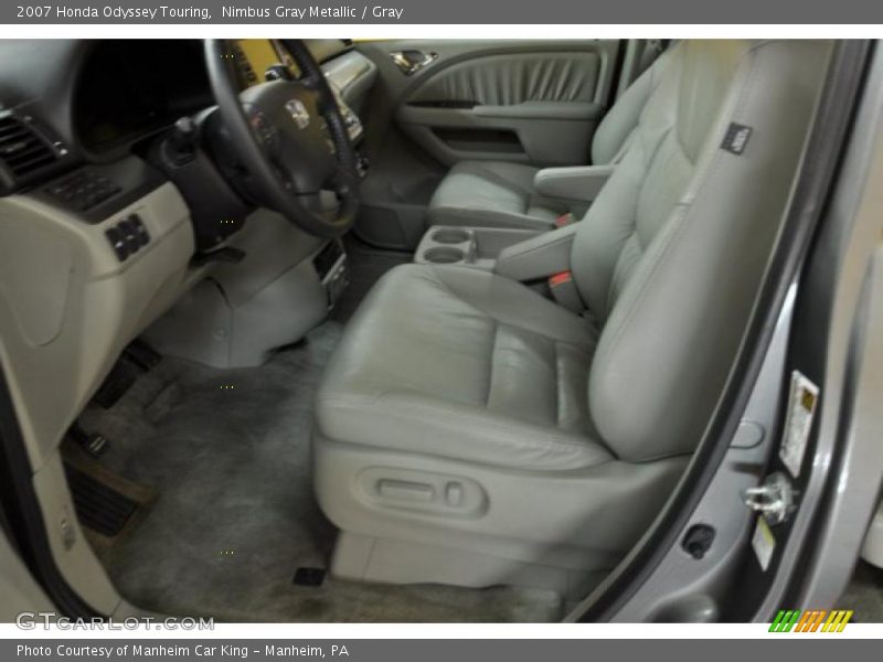 Nimbus Gray Metallic / Gray 2007 Honda Odyssey Touring