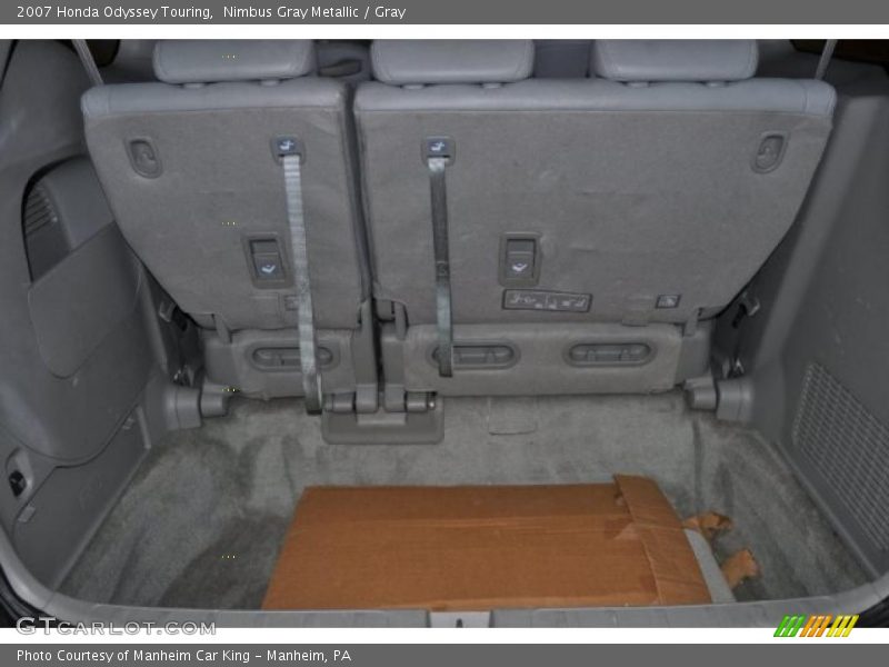 Nimbus Gray Metallic / Gray 2007 Honda Odyssey Touring