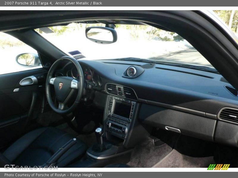 Arctic Silver Metallic / Black 2007 Porsche 911 Targa 4