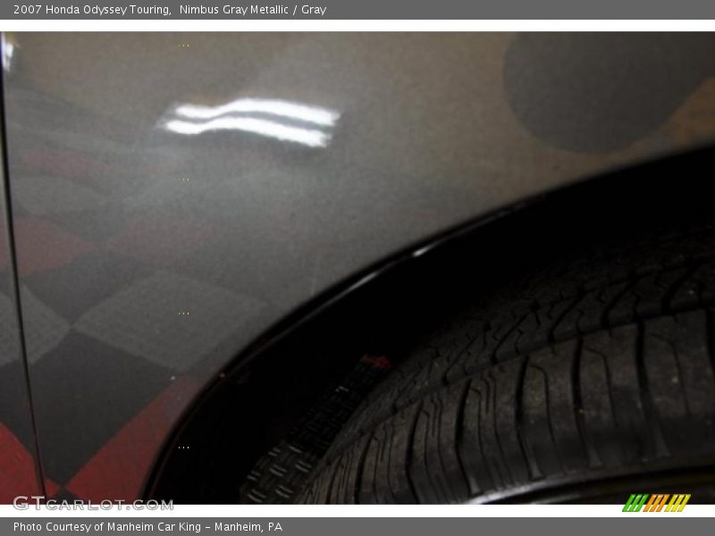 Nimbus Gray Metallic / Gray 2007 Honda Odyssey Touring