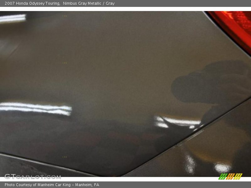 Nimbus Gray Metallic / Gray 2007 Honda Odyssey Touring
