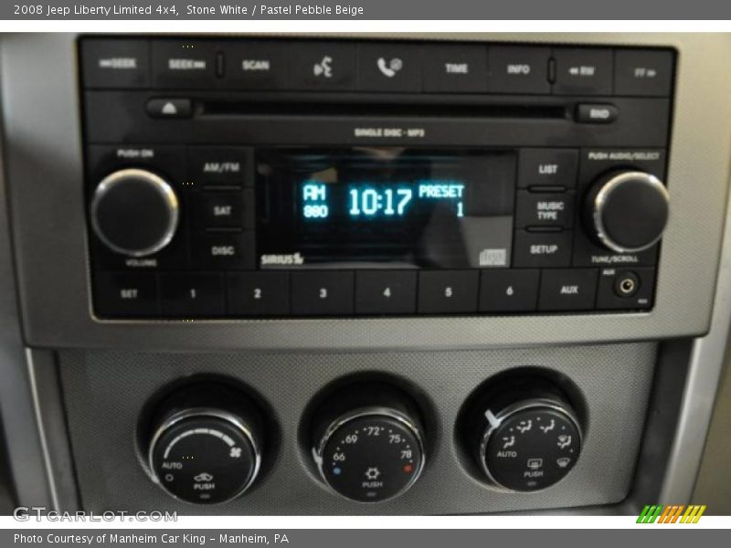 Stone White / Pastel Pebble Beige 2008 Jeep Liberty Limited 4x4