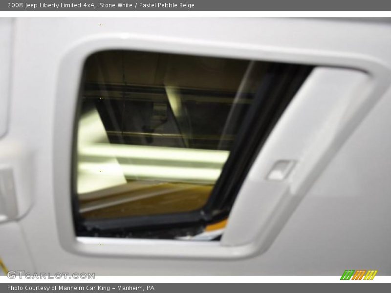 Stone White / Pastel Pebble Beige 2008 Jeep Liberty Limited 4x4