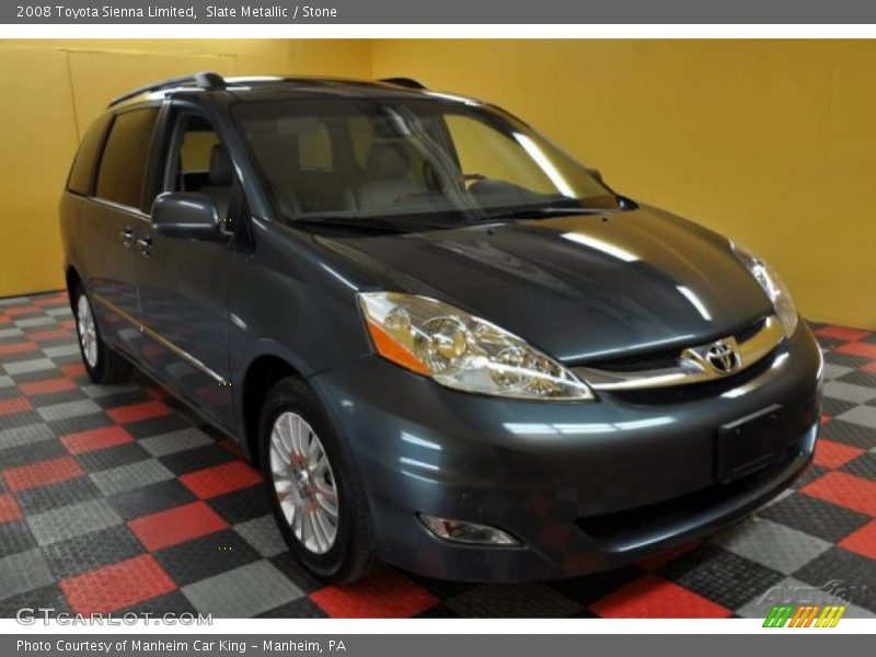 Slate Metallic / Stone 2008 Toyota Sienna Limited