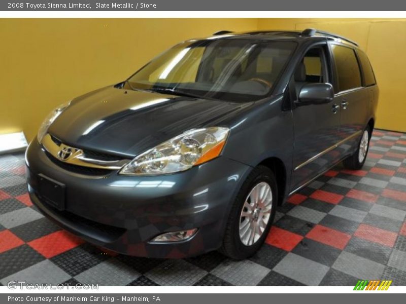 Slate Metallic / Stone 2008 Toyota Sienna Limited