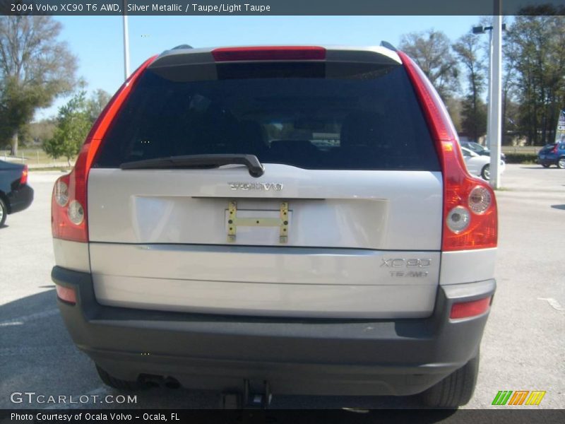 Silver Metallic / Taupe/Light Taupe 2004 Volvo XC90 T6 AWD