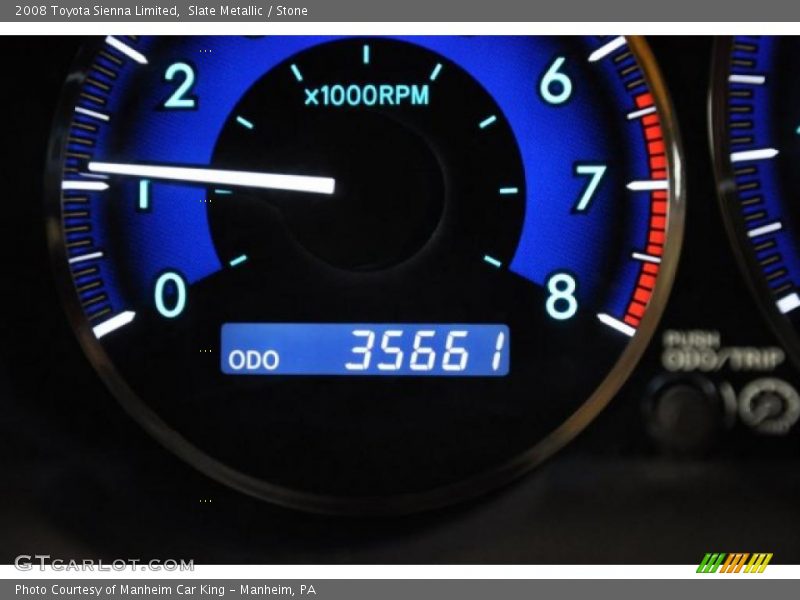 Slate Metallic / Stone 2008 Toyota Sienna Limited