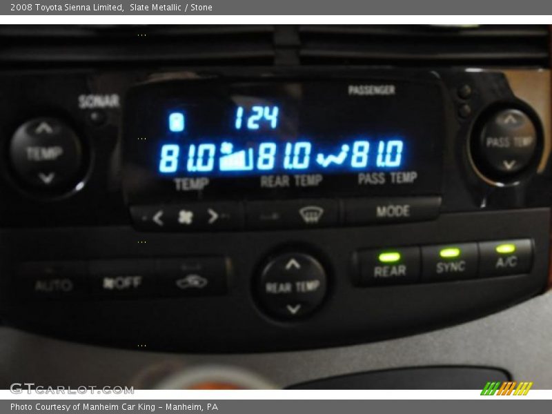 Slate Metallic / Stone 2008 Toyota Sienna Limited