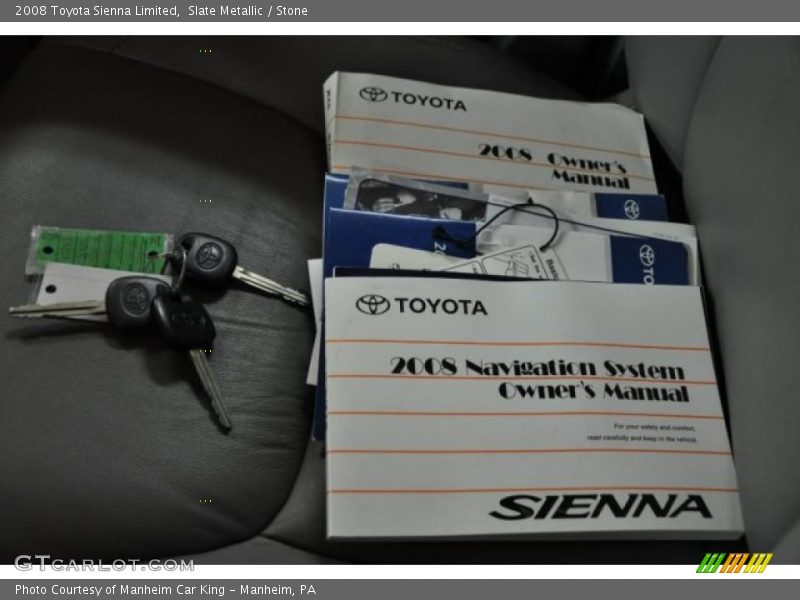Slate Metallic / Stone 2008 Toyota Sienna Limited