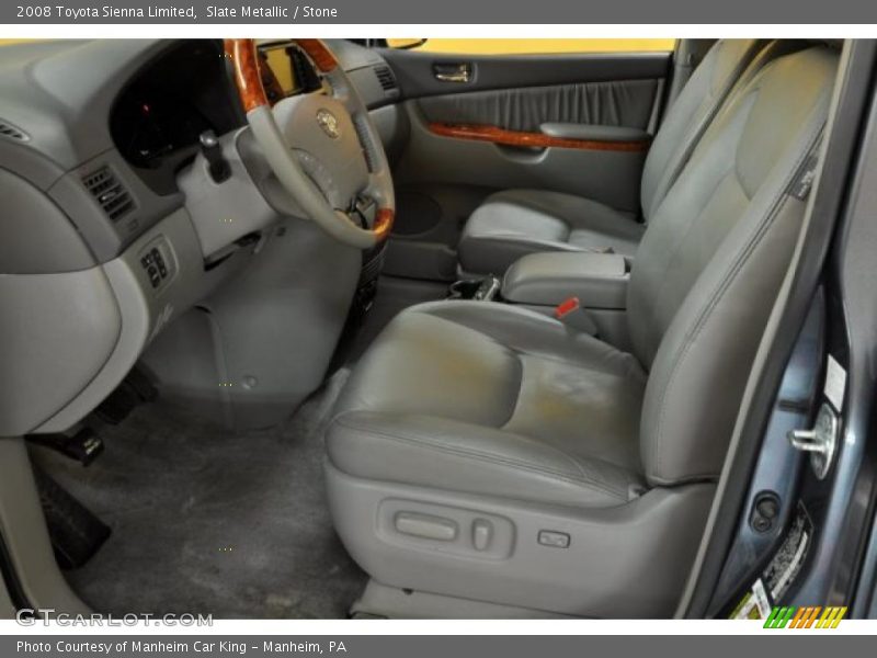 Slate Metallic / Stone 2008 Toyota Sienna Limited