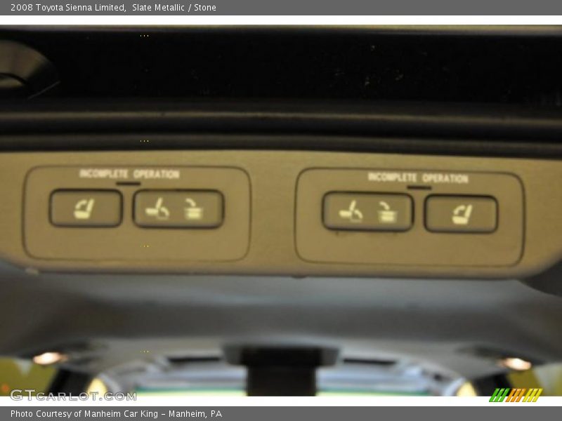 Slate Metallic / Stone 2008 Toyota Sienna Limited