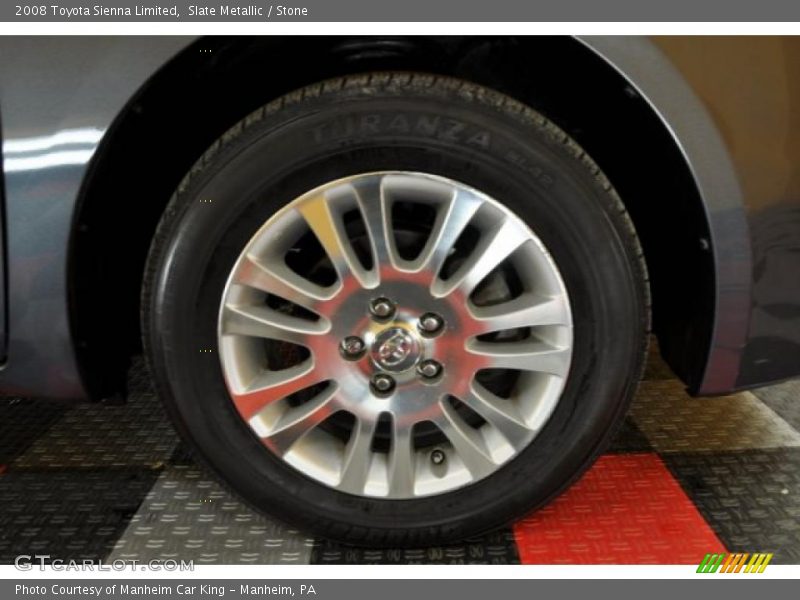 Slate Metallic / Stone 2008 Toyota Sienna Limited