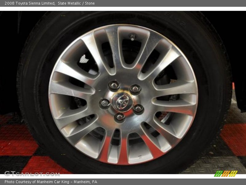 Slate Metallic / Stone 2008 Toyota Sienna Limited