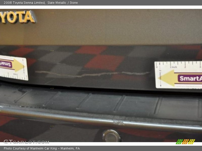 Slate Metallic / Stone 2008 Toyota Sienna Limited