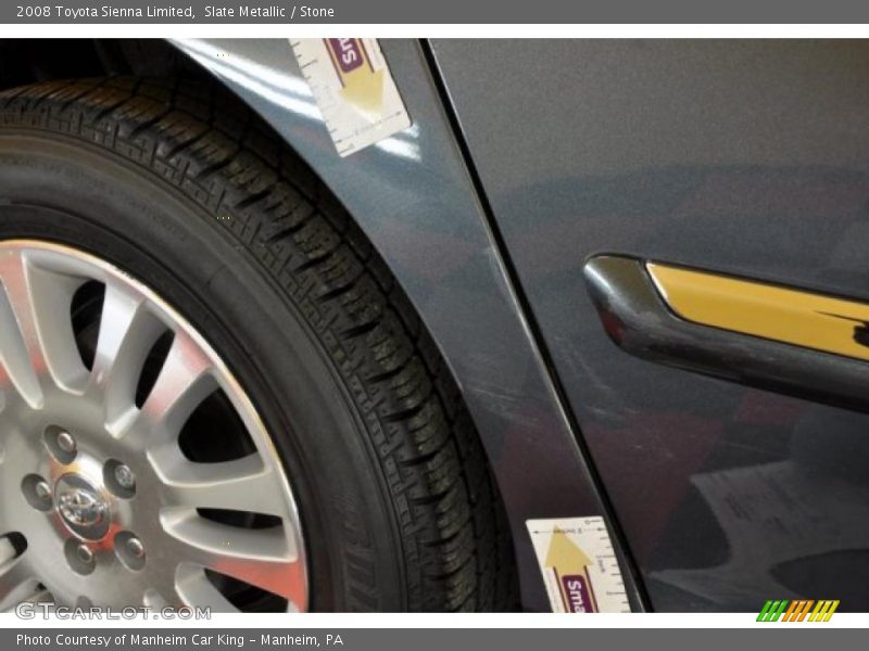 Slate Metallic / Stone 2008 Toyota Sienna Limited
