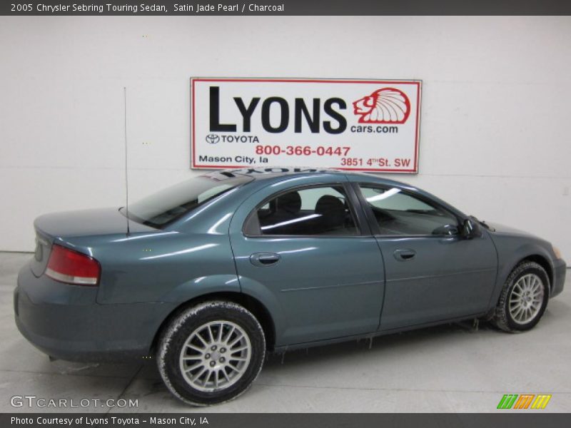 Satin Jade Pearl / Charcoal 2005 Chrysler Sebring Touring Sedan