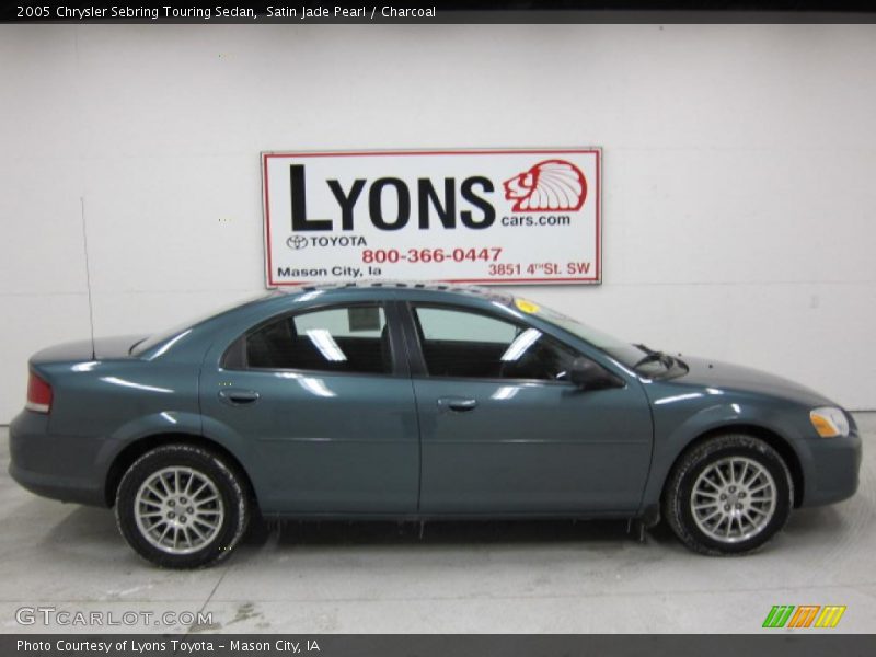 Satin Jade Pearl / Charcoal 2005 Chrysler Sebring Touring Sedan