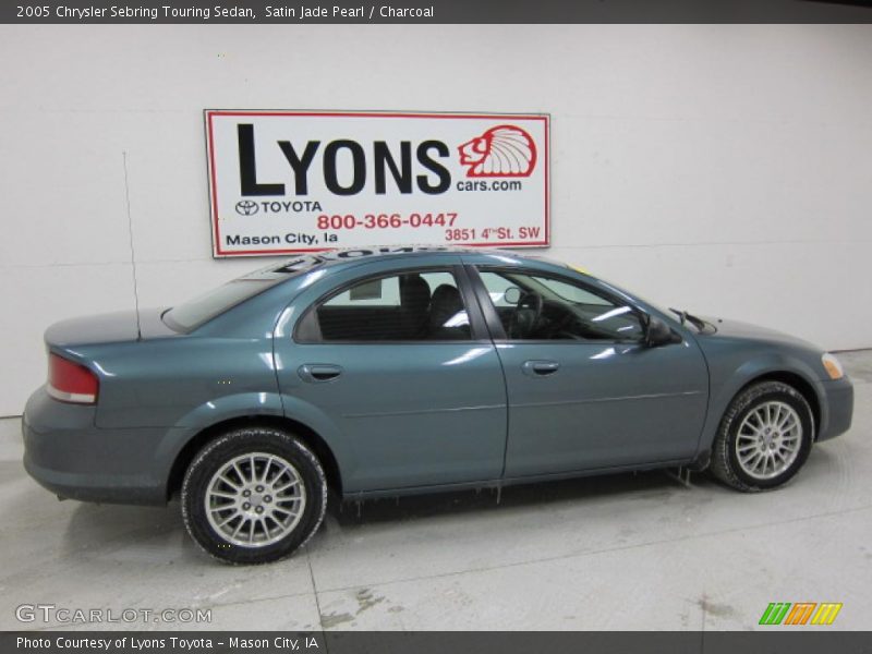 Satin Jade Pearl / Charcoal 2005 Chrysler Sebring Touring Sedan