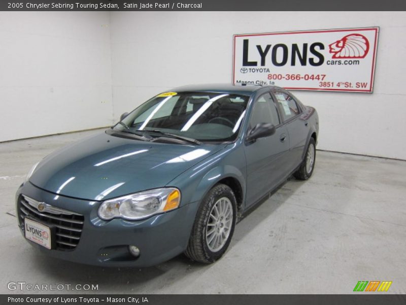 Satin Jade Pearl / Charcoal 2005 Chrysler Sebring Touring Sedan