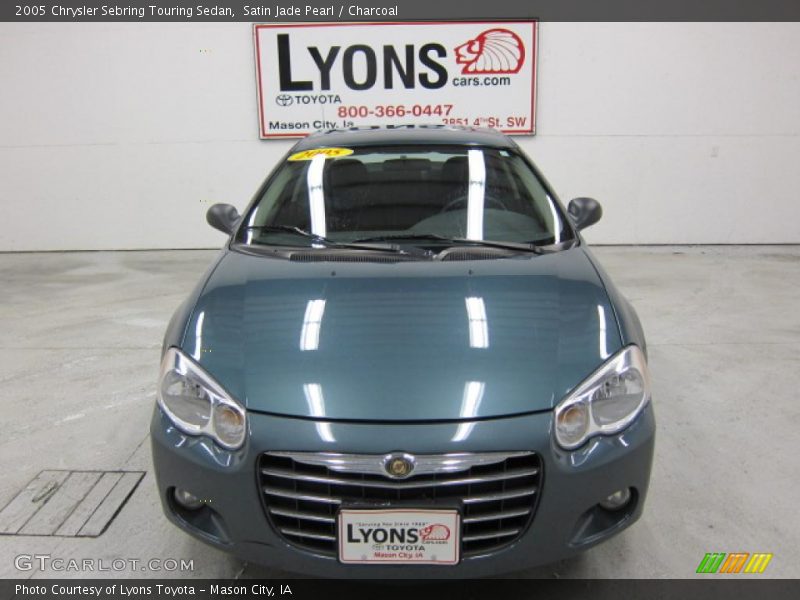 Satin Jade Pearl / Charcoal 2005 Chrysler Sebring Touring Sedan