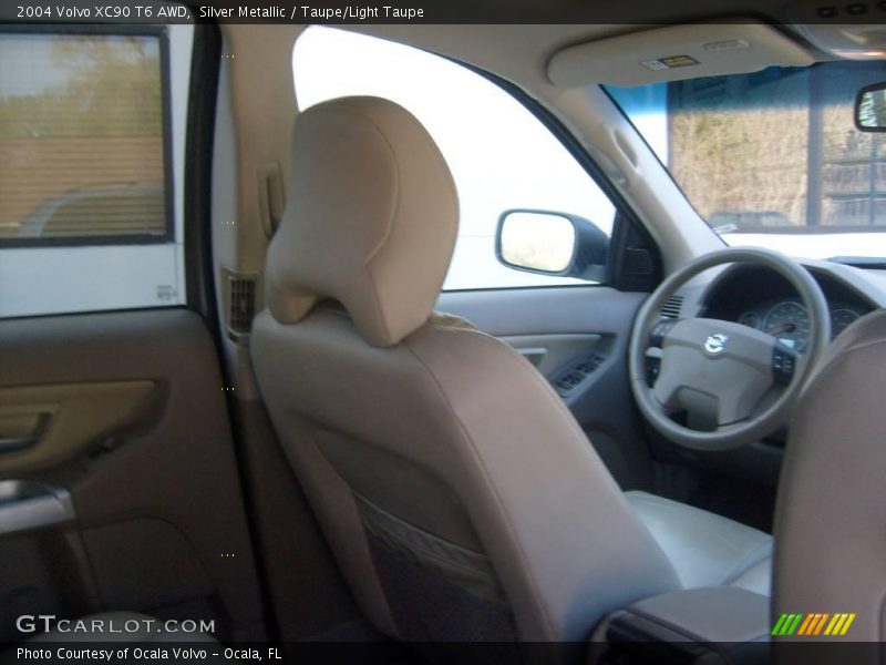 Silver Metallic / Taupe/Light Taupe 2004 Volvo XC90 T6 AWD