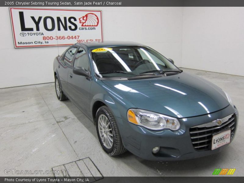 Satin Jade Pearl / Charcoal 2005 Chrysler Sebring Touring Sedan