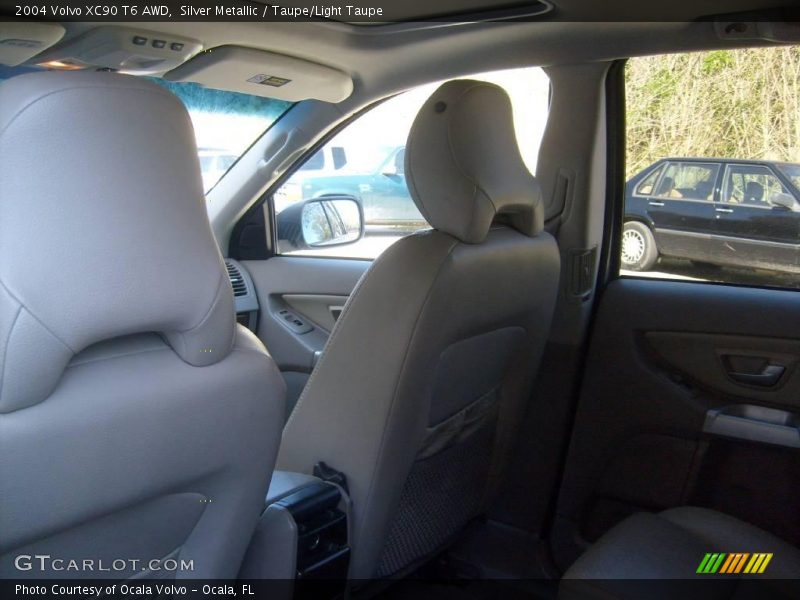 Silver Metallic / Taupe/Light Taupe 2004 Volvo XC90 T6 AWD