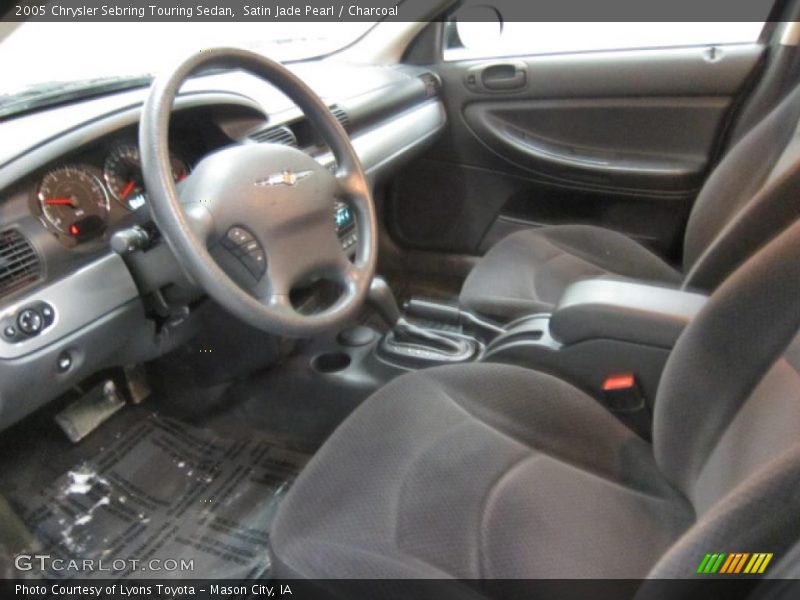 Satin Jade Pearl / Charcoal 2005 Chrysler Sebring Touring Sedan