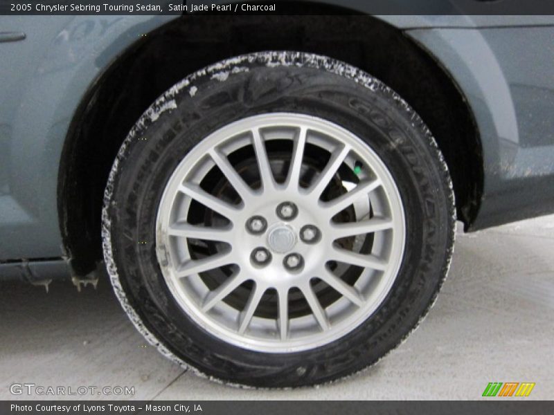 Satin Jade Pearl / Charcoal 2005 Chrysler Sebring Touring Sedan