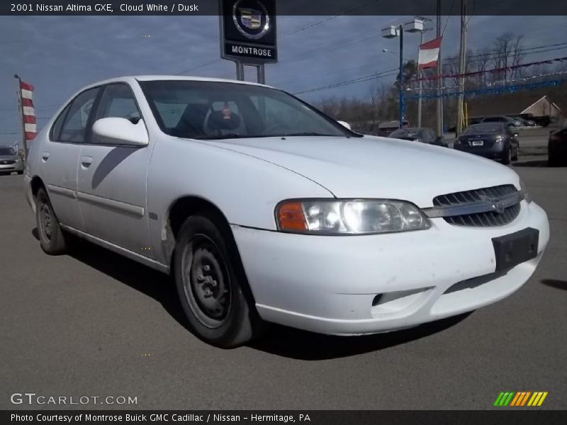 Cloud White / Dusk 2001 Nissan Altima GXE