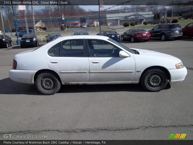 Cloud White / Dusk 2001 Nissan Altima GXE