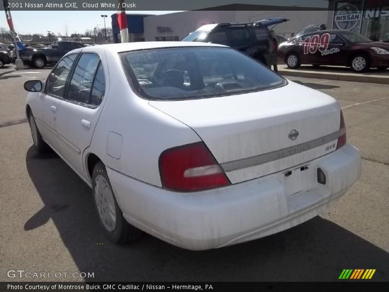 Cloud White / Dusk 2001 Nissan Altima GXE