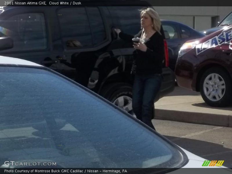 Cloud White / Dusk 2001 Nissan Altima GXE