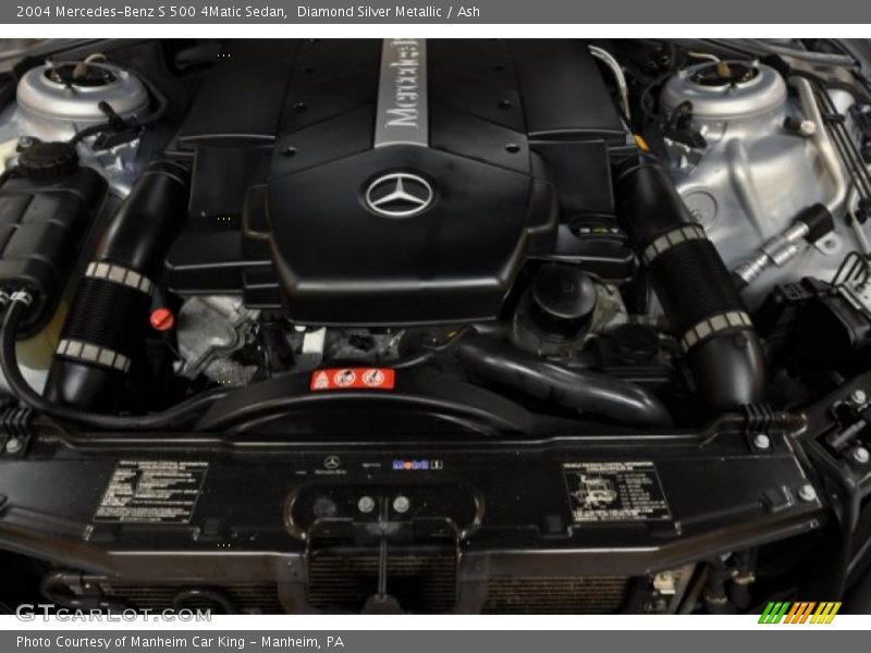  2004 S 500 4Matic Sedan Engine - 5.0 Liter SOHC 24-Valve V8