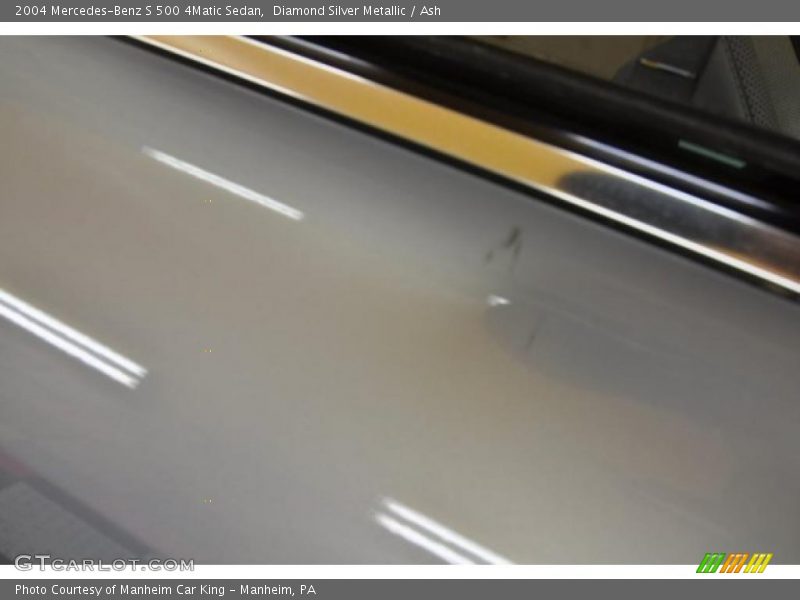 Diamond Silver Metallic / Ash 2004 Mercedes-Benz S 500 4Matic Sedan