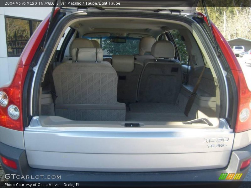 Silver Metallic / Taupe/Light Taupe 2004 Volvo XC90 T6 AWD