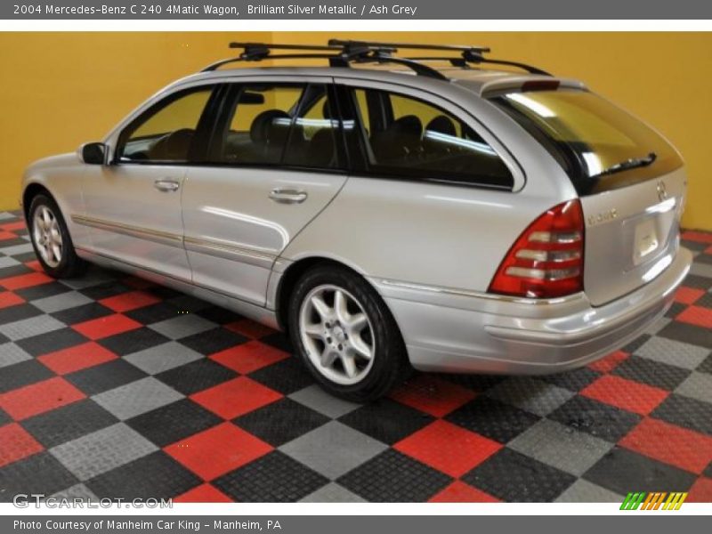 Brilliant Silver Metallic / Ash Grey 2004 Mercedes-Benz C 240 4Matic Wagon