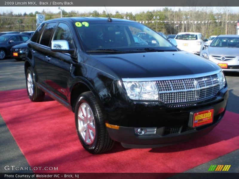 Black / Ebony Black 2009 Lincoln MKX